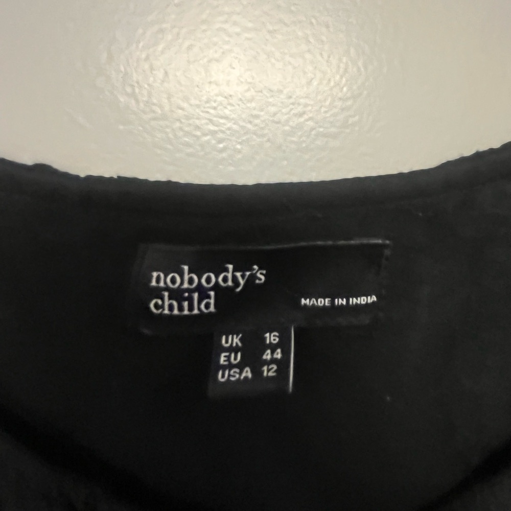 Chic Black Button-Front Blouse - image 3